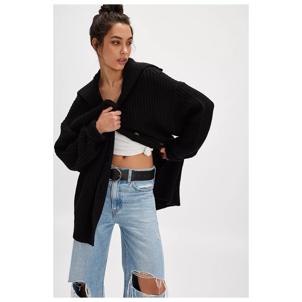 Free People Too Deep Cardi Xs - Picture 2 of 7